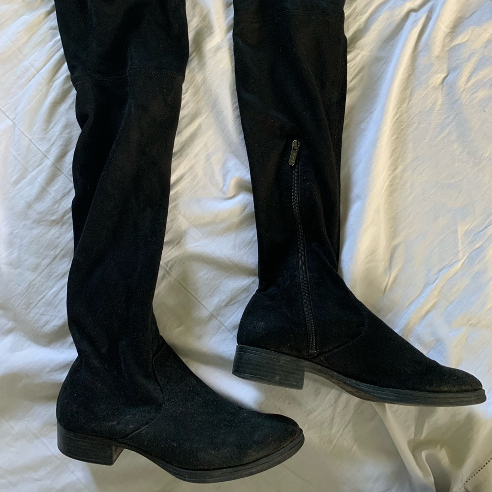 Sam Edelman over the knee black boots! Size 8!